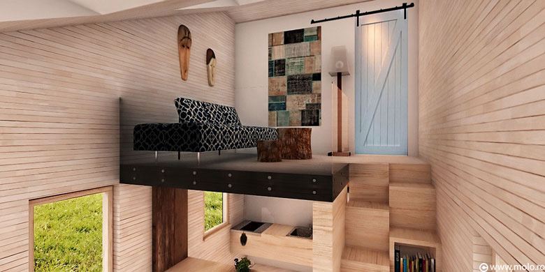 Small cottage - stairs